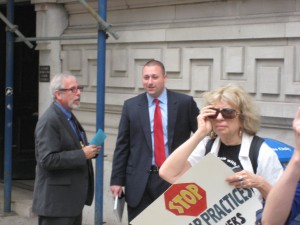 BOC:DOC members entering meeting