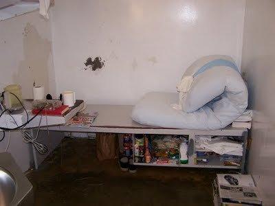 A cell at Polunksy. Minutes Before Six