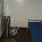 An isolation cell at the Harford County Detention Center. Photo: Aaron Cahall, The Dagger