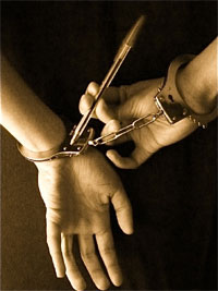 Write a inmate in prison