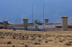 ADX Florence in Colorado, where more than 400 men are held in extreme isolation.